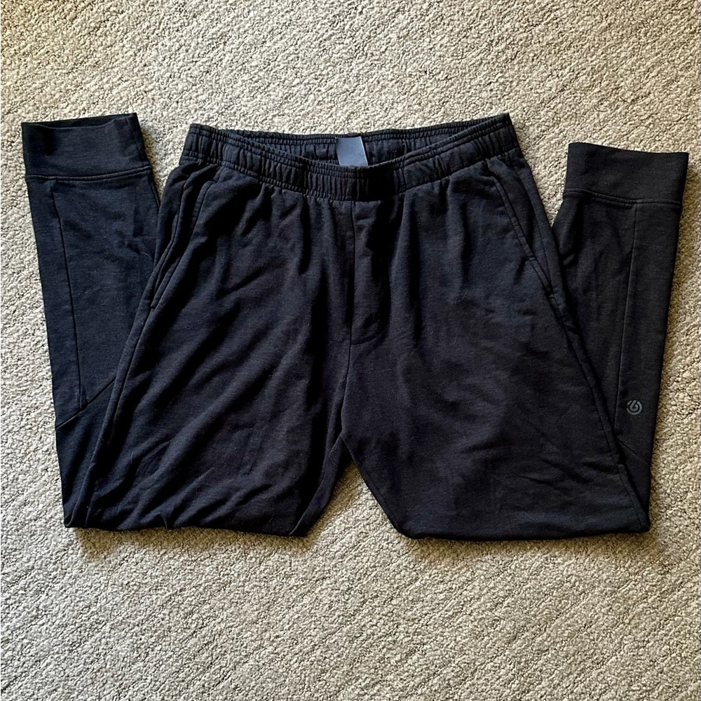 Men's Black Champion Jogger Pants